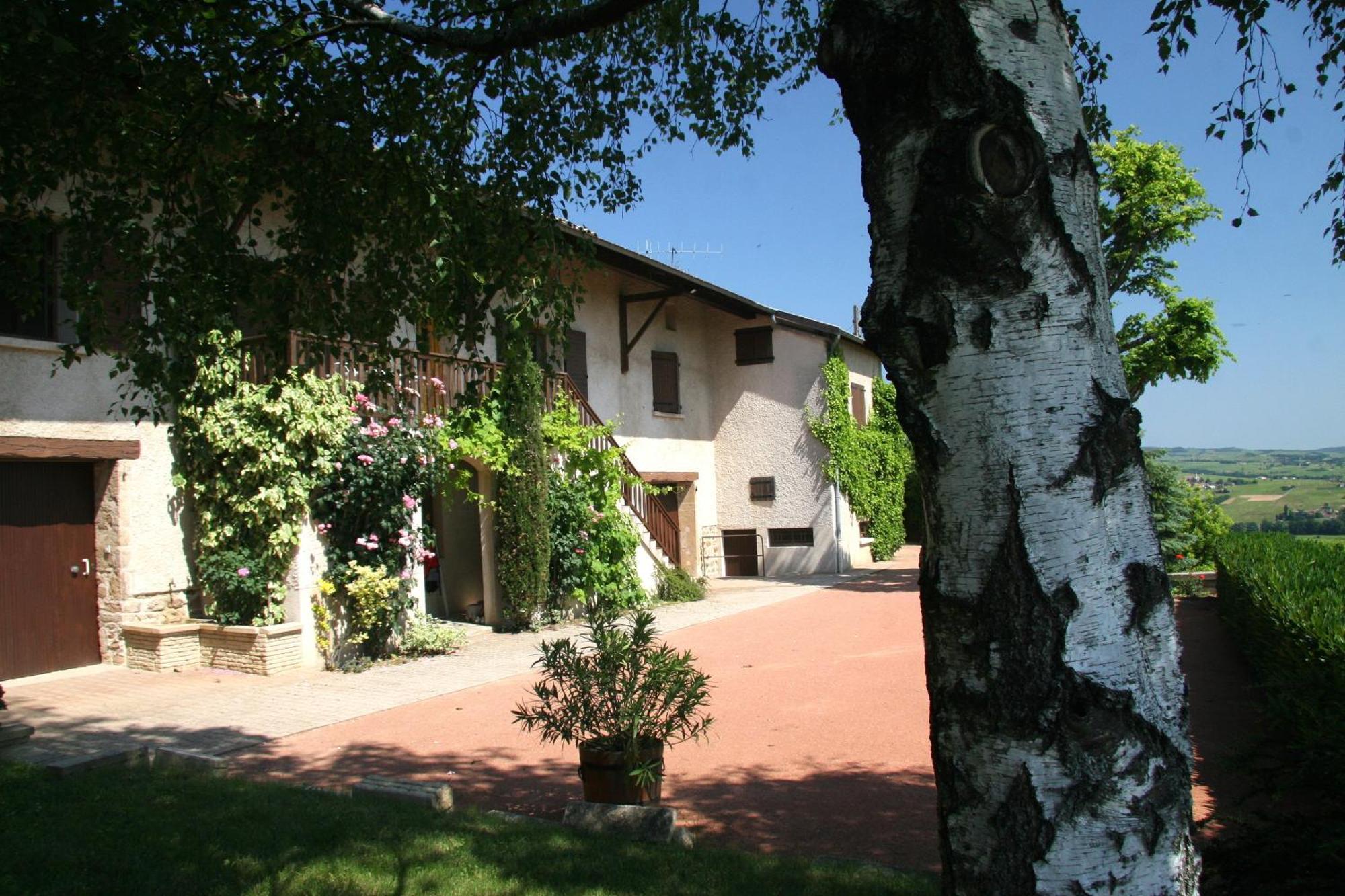 La Croix De Saburin Acomodação com café da manhã Quincié-en-Beaujolais Exterior foto